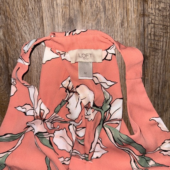 LOFT • Floral T-Back Tank Blouse - Picture 3 of 9